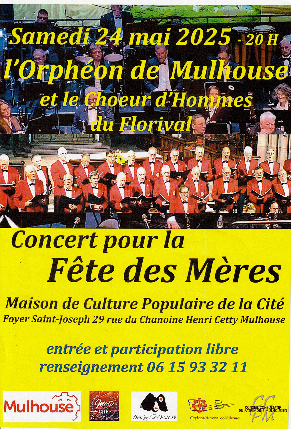 Lire la suite à propos de l’article Concert Fête des mères