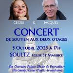 Concert de soutien à Cécile Kohler et Jacques Paris