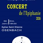 Concert de l&rsquo;Epiphanie à Osenbach